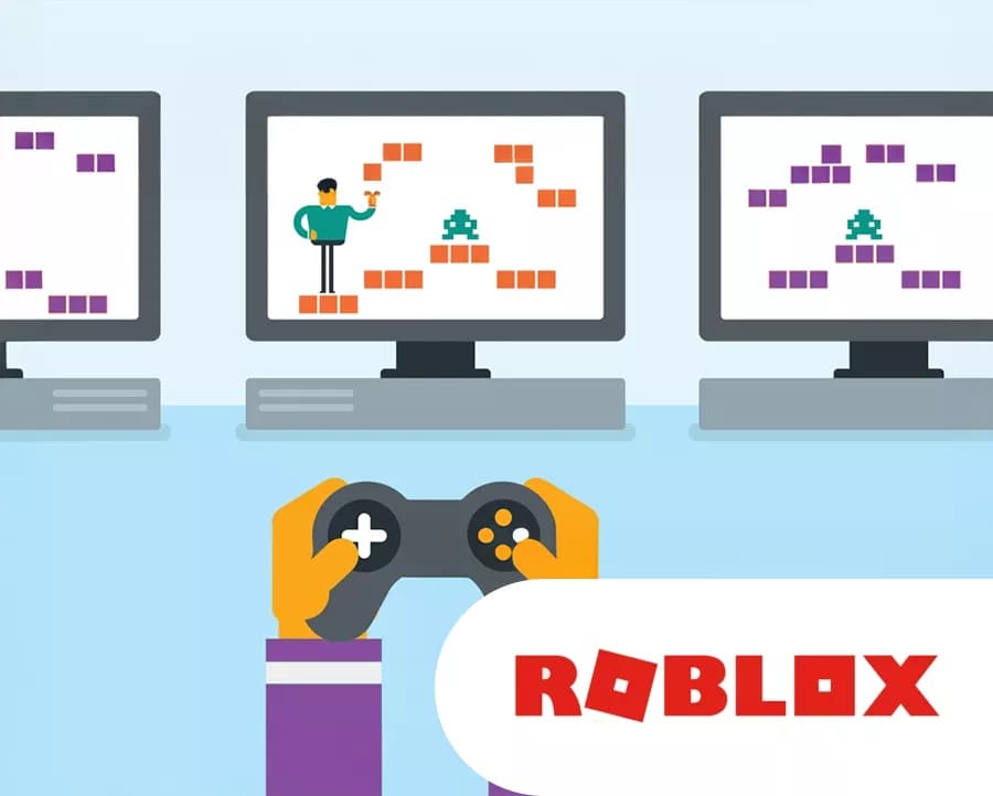 Młody twórca gier w ROBLOX ONLINE
