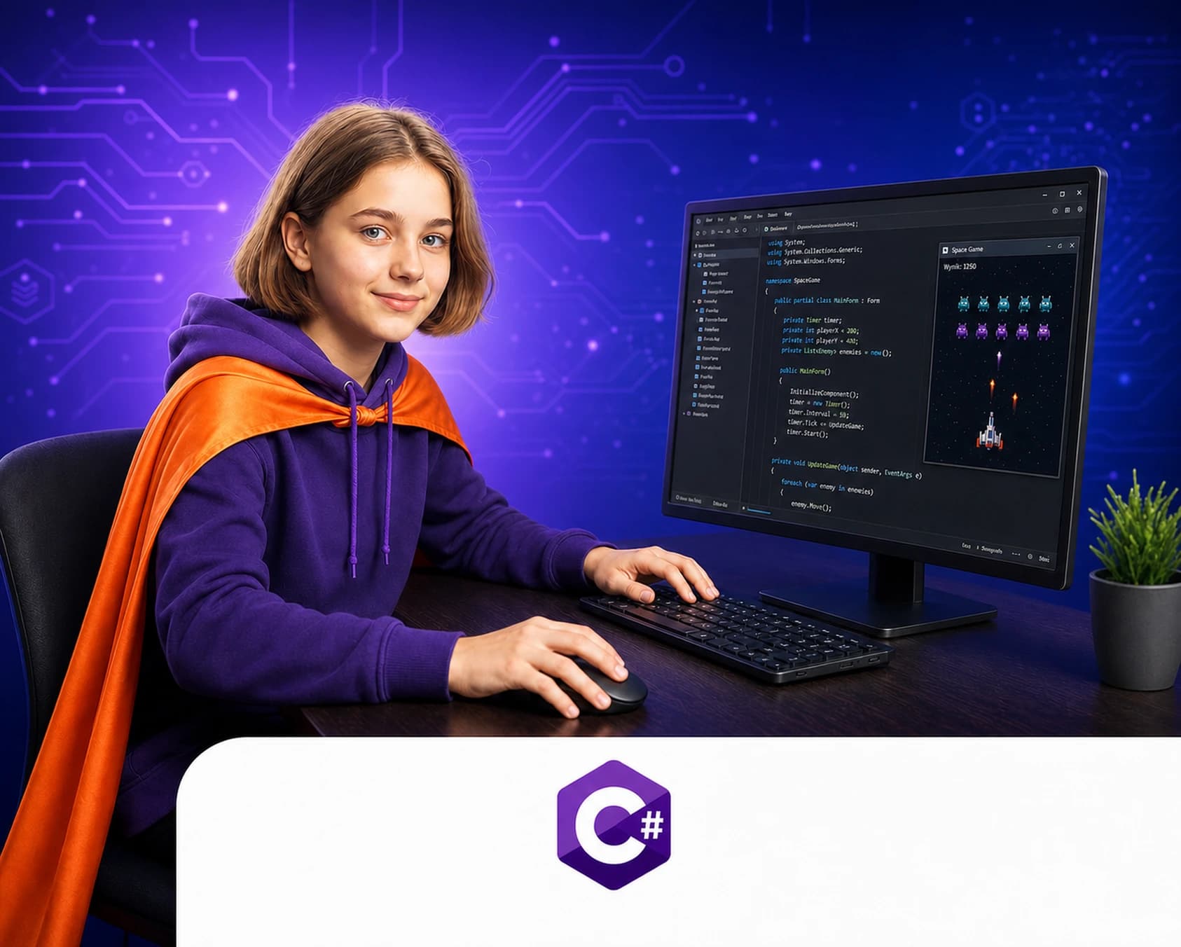 Bezpłatne zajęcia clickON - C# ONLINE