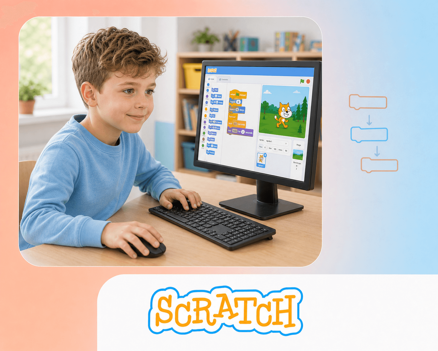 Darmowa lekcja próbna - Scratch z AI Online