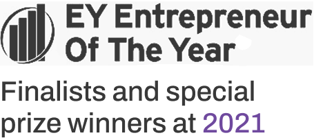 EY Enterpreneur Of The Year Finalists and special prize winners at 2021
