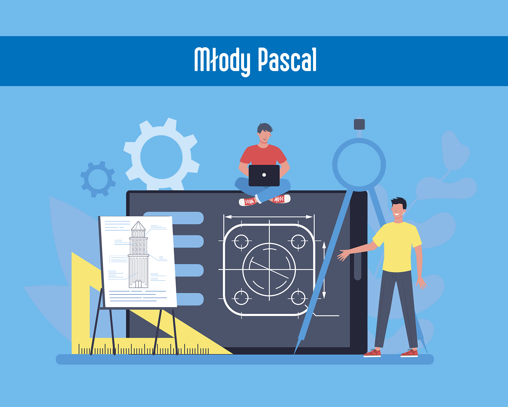 Kurs 2-letni online dla uczniów klas 7 przygotowujący do egzaminu 8-klasisty - Młody Pascal (pierwszy rok)