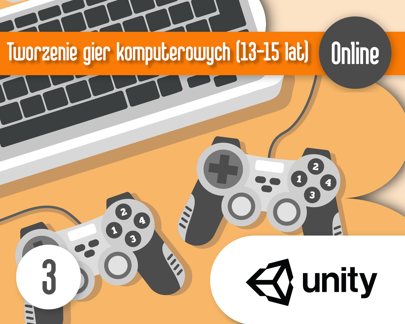 Tworzenie gier komputerowych w Unity semestr 3 ONLINE