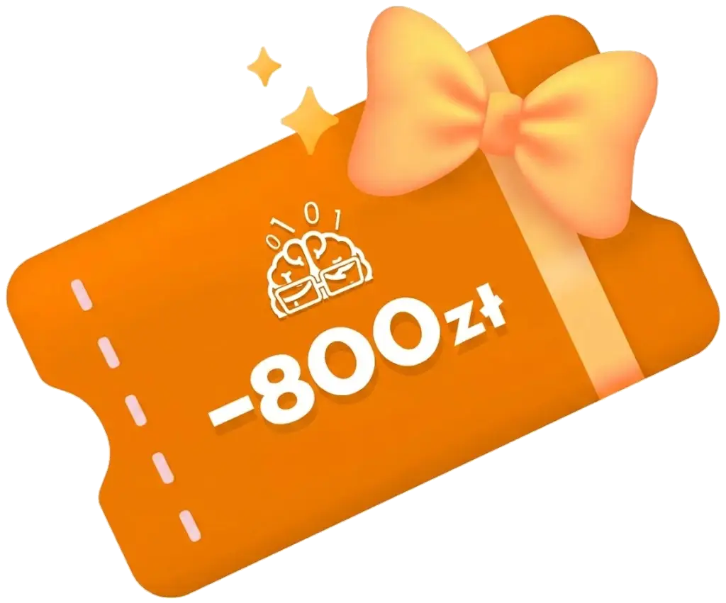 Zniżka 800 zł na kurs