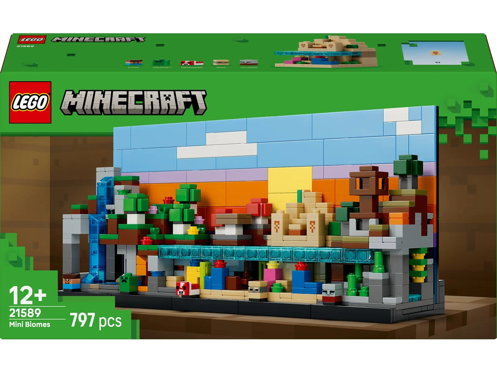 Lego Minecraft 21589 Minibiomy