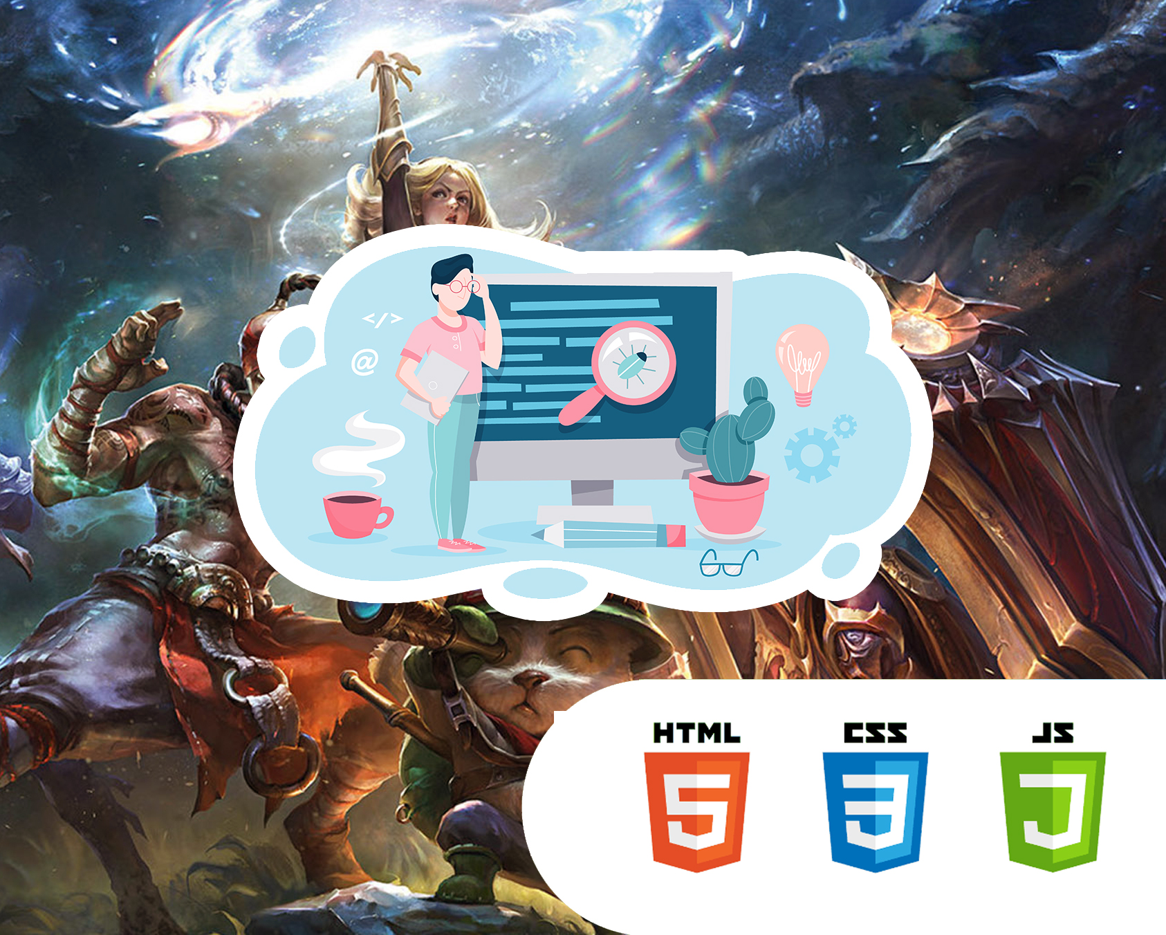 Bezpłatne Webinary Szkoła z Gigantami - Strony internetowe, HTML, CSS, JS (wiek 13-19)